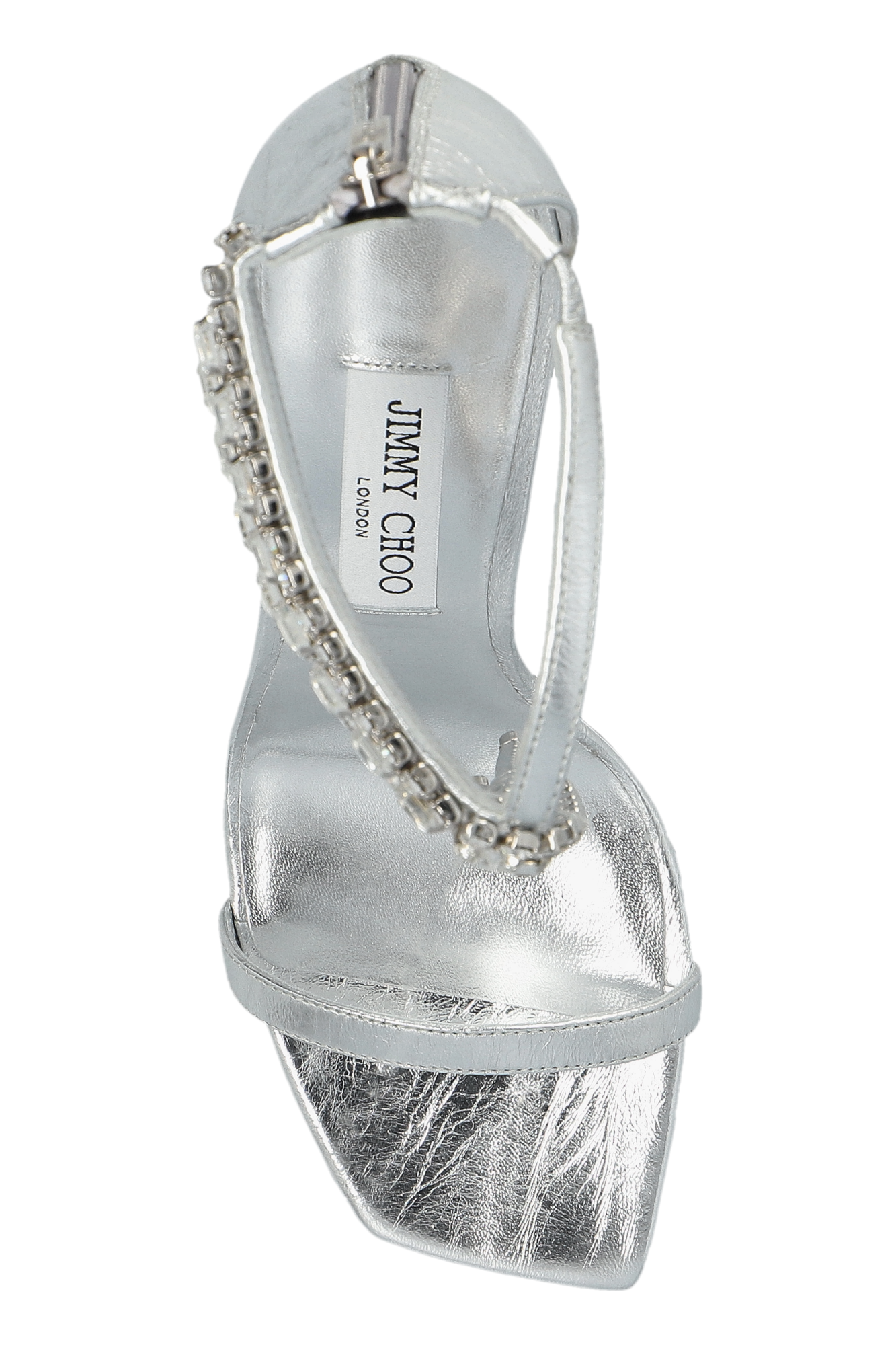 Silver Heeled sandals Verity Jimmy Choo - Vitkac Italy